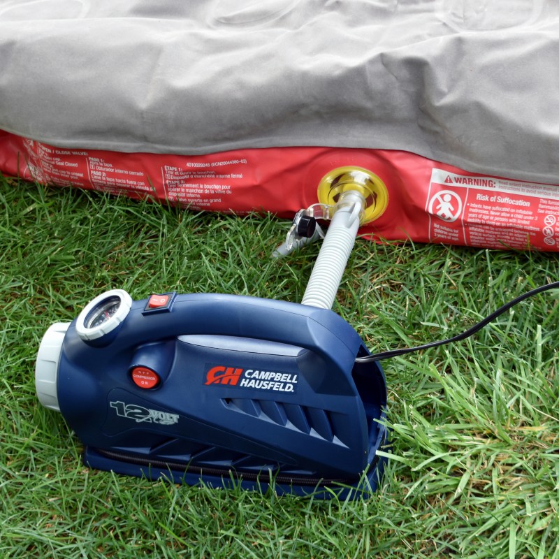 Portable 12V Inflator 150 PSI with Mattress/Raft Adaptor - Campbell ...